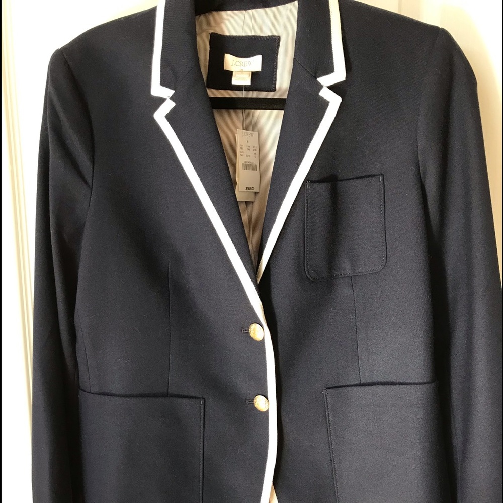 J Crew Navy Blazer NWT